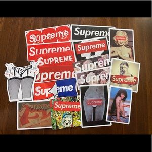 Supreme Stickers ⚔️SOLD on cari ⚔️